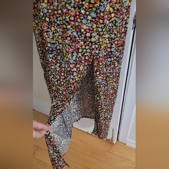 Zara floral maxi dress xs - Picture 4 of 5